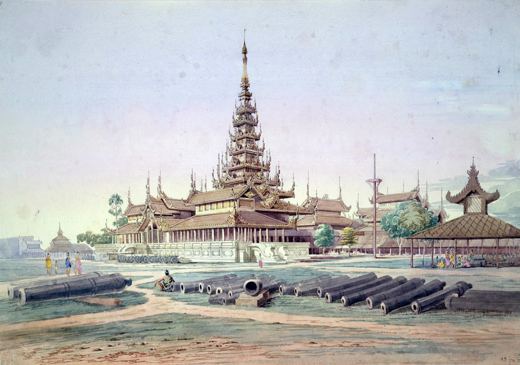 The King’s Palace at Amarapura — Colesworthy Grant, 1855