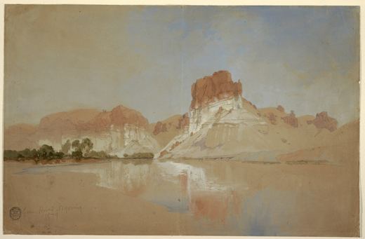 Green River, Wyoming — Thomas Moran, 1879