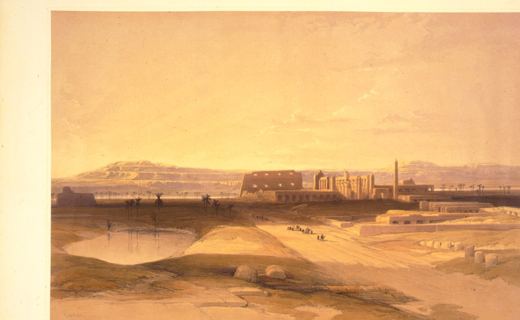 Karnak — David Roberts, 1846