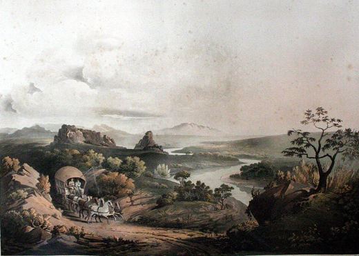Near the Roodezand Pass, Cape of Good Hope — Henry Salt, 1809