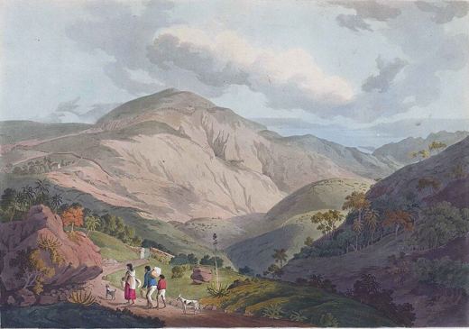 Sandy Bay Valley, Saint Helena — Henry Salt, 1809