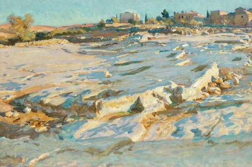 Near the Mount of Olives, Jerusalem — John Singer Sargent, 1905–1906