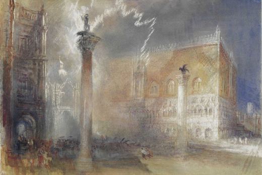 The Piazzetta, Venice — J. M. W. Turner, 1840