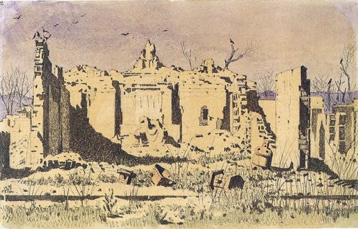 Ruins of a Temple in Chuguchak