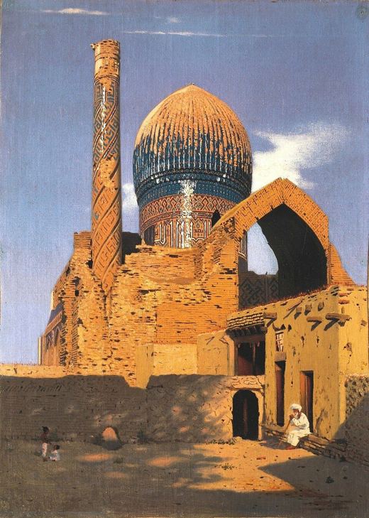 Gur-e-Amir Mausoleum in Samarkand — Vasily Vereshchagin, c. 1870