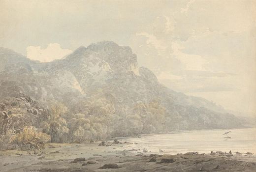 Krakatoa Island — John Webber, 1780