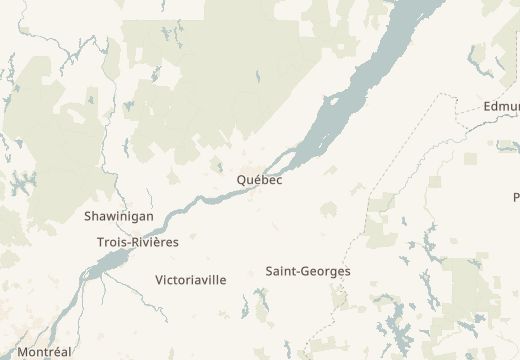 Karte von Cape Diamond, Québec, Kanada