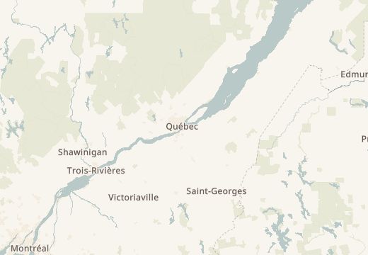 Bản đồ quanh Pointe Lévis, Québec, Canada